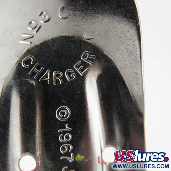 Charger №3 Blinker, Nickel / Rot / Gelb, 12.5g, USA, #1021