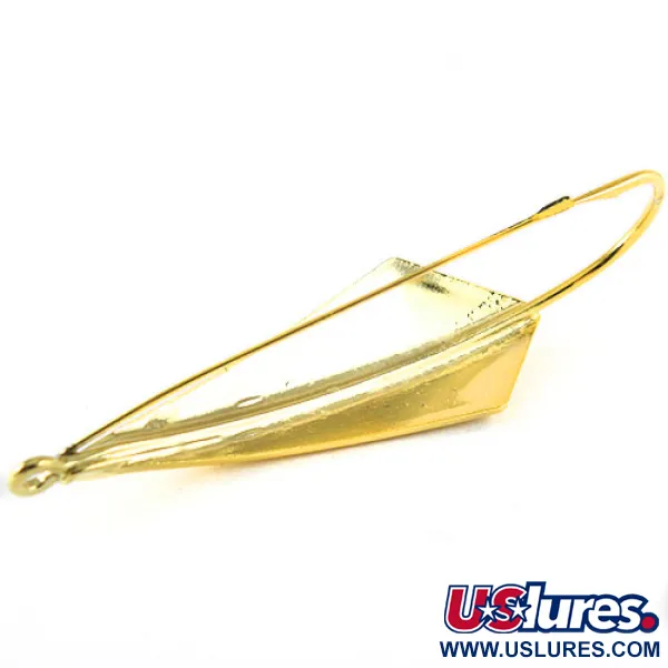 Rebel Weedless ArrowHead Krautblinker, Gold, 14g, echtvergoldet, #1023