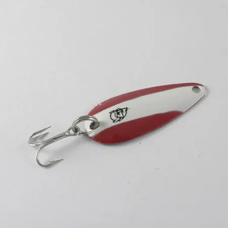 Dardevle Midget Trout Blinker, Rot / Weiß / Nickel, 2,5g, #1027