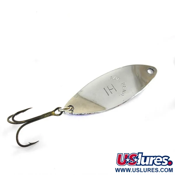 Happiness Is bait HI spoon Blinker, Nickel / Blau, 15g, Vintage, #1029