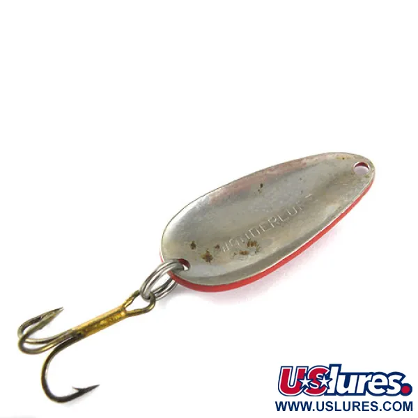 Acme Wonderlure Löffelblinker, Rot / Weiß / Nickel, 8g, #1034