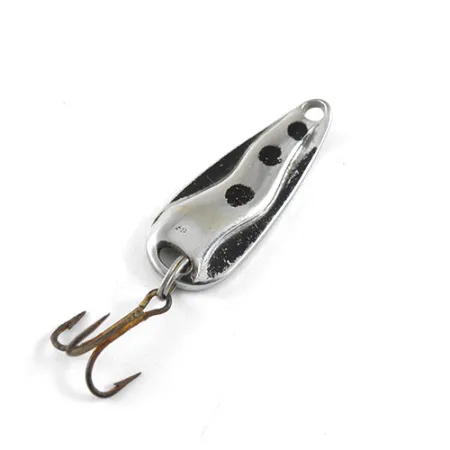 Luhr Jensen Hot Shot W Löffelblinker, Nickel / Schwarz, 4.5g, #1055