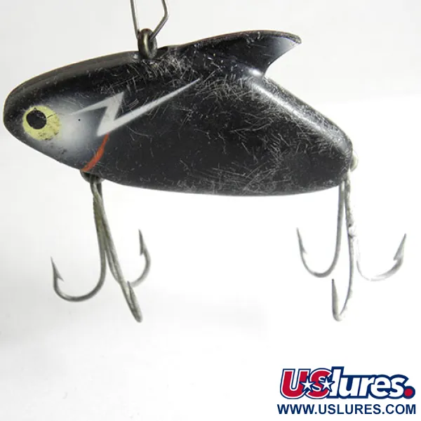 Heddon Super Sonic sinkender Wobbler, Schwarz, 12,5g, USA, #1069