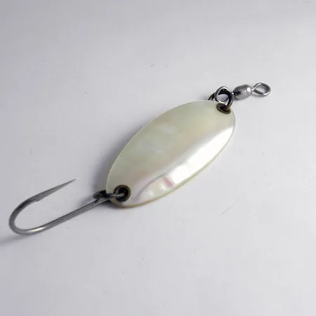 Pflueger Wobbler Spoon Blinker, Perlmutt, 7g, Echtperlmutt, #1070