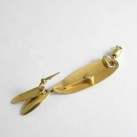 Yakima Bait Hildebrandt Krautblinker, Gold, 1,1g, vergoldet, #1074