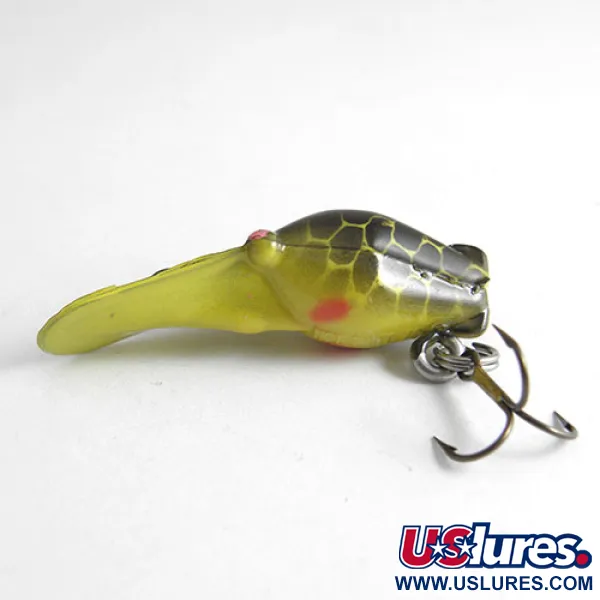 Luhr Jensen Hot Shot 70 Wobbler, Frosch, 1,6g, Tiefläufer, #1075