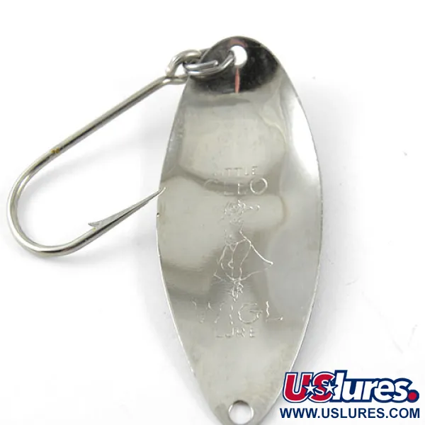 Seneca Little Cleo (Hula Girl) 1079 Blinker, Nickel/Grün, 7g, #1079