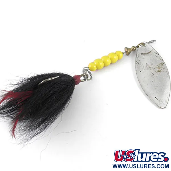 Mepps Giant Killer Spinner, Nickel, 30g, Bucktail-Drilling, #1087