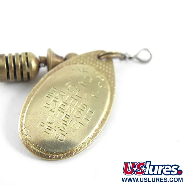 Mepps Aglia 2 Spinner, Messing, 4.5g, Originaldesign, #1098