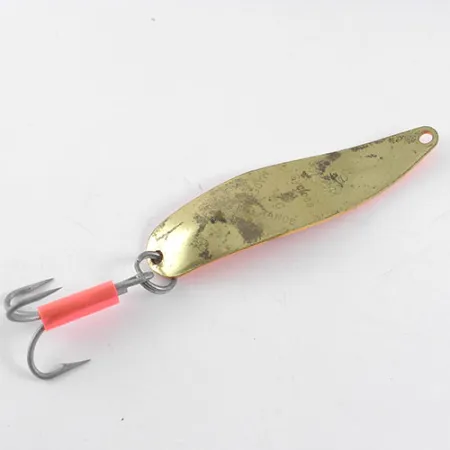 Mepps Syclops 2 Blinker, Orange / Messing, 17g, S-Form, #1106