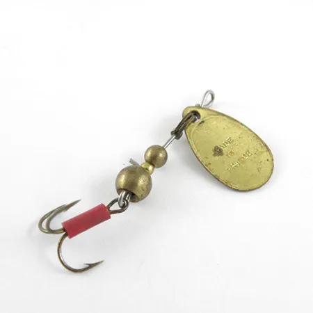 Mepps Aglia 0 Spinner, Messing, 2,2g, Roter Schlauch, #1113