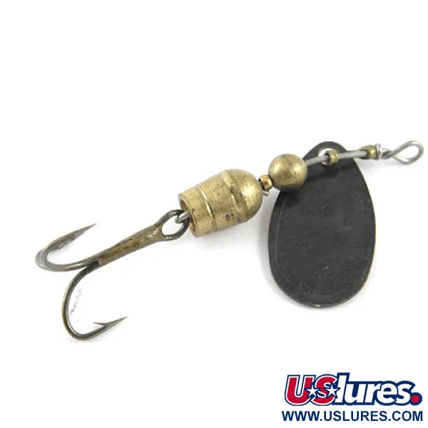 Mepps Aglia 1 Spinner, Schwarz, 3,5g, Konus-Rotation, #1117