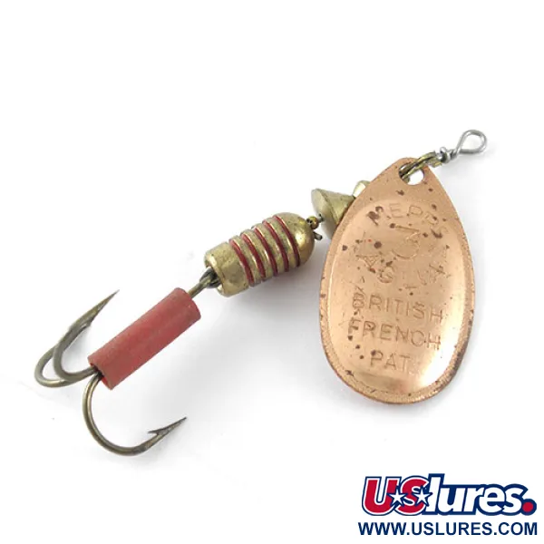 Mepps Aglia 3 Spinner, Bronze, 7g, Messingkörper, #1131