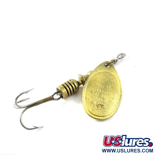 Mepps Aglia 2 Spinner, Messing, 4.5g, Schnellanlauf, #1144