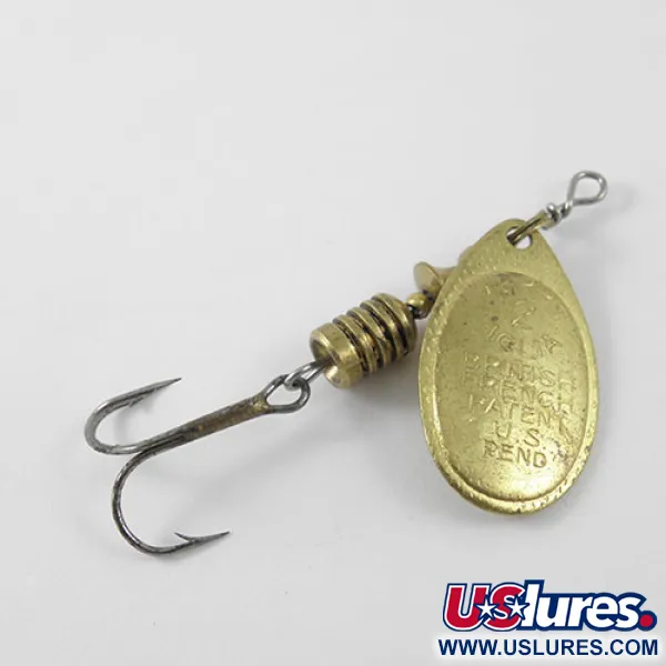 Mepps Aglia 2 Spinner, Messing, 4,5g, Klassisches Design, #1163