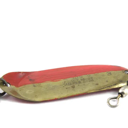 Andy Reekers 3 Blinker, Messing, 4,5g, Vintage-Schleppköder, #1168