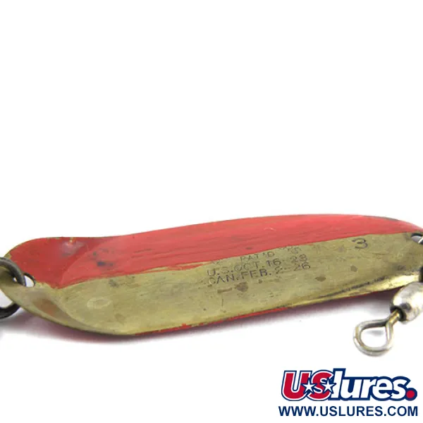 Andy Reekers 3 Blinker, Messing, 4,5g, Vintage-Schleppköder, #1168