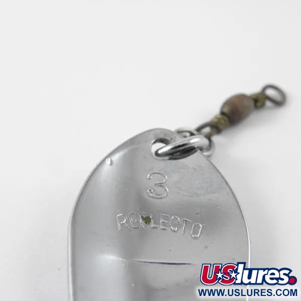 Luhr Jensen Reflecto #3 Blinker, Nickel, 12g, Krautschutz, #1176