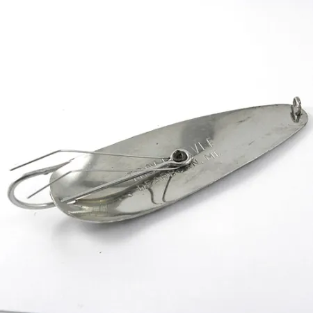 Eppinger Dardevle Trolldevle Blinker, Schwarz/Weiß/Nickel, 40g, #1178