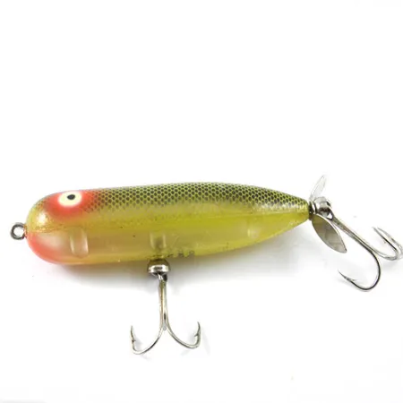 Heddon Magnum Torpedo Topwater-Plug, Braun, 17g, Propeller, #1182