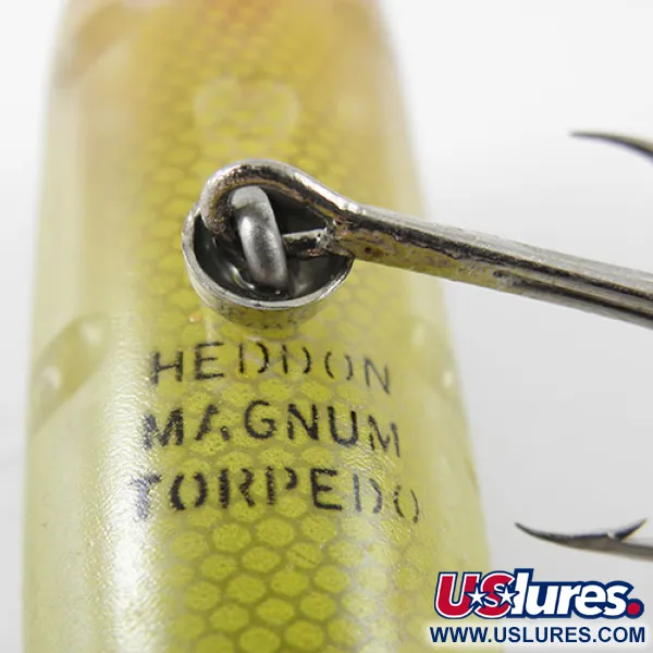 Heddon Magnum Torpedo Topwater-Plug, Braun, 17g, Propeller, #1182