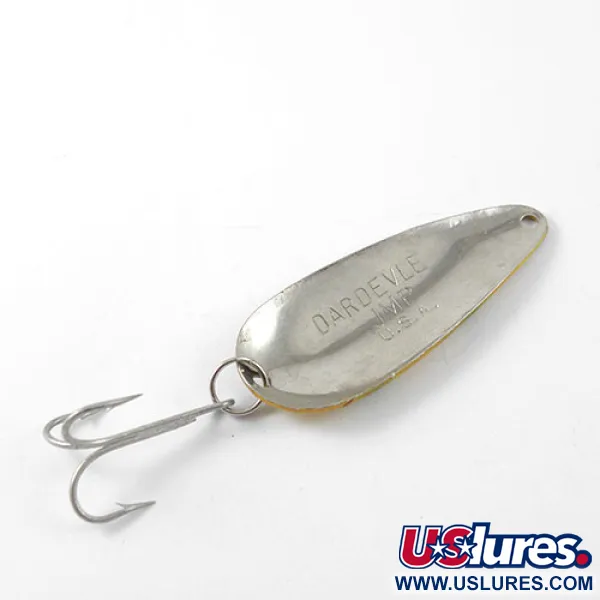 Eppinger Dardevle Imp Blinker, Orange / Gelb, 11g, Wabenmuster, #1183