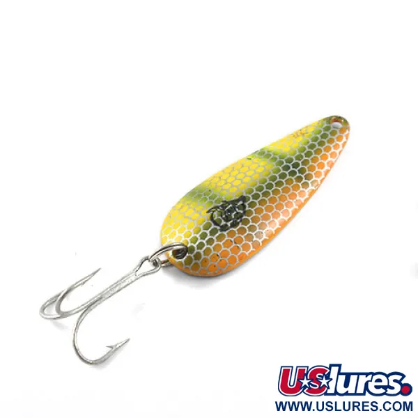 Eppinger Dardevle Imp Blinker, Orange / Gelb, 11g, Wabenmuster, #1183