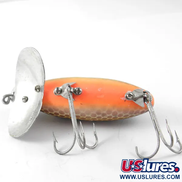 Fred Arbogast Jitterbug Oberflächenköder, Tiger, 14g, Alu-Lippe, #1186