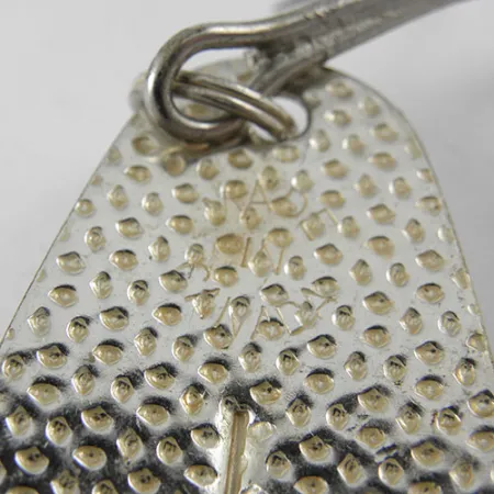 Williams Wabler Blinker, Silber versilbert, 28g, Gehämmerte Optik, #1188