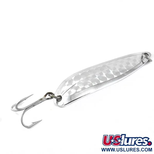 Luhr Jensen Krocodile Die #5 Blinker, Nickel, 23g, Schuppenmuster, #1190