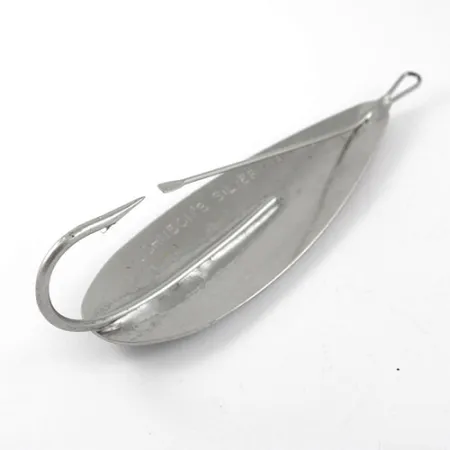 Johnson Silver Minnow Krautblinker, Nickel / Wounded Fry, 28g, #1196