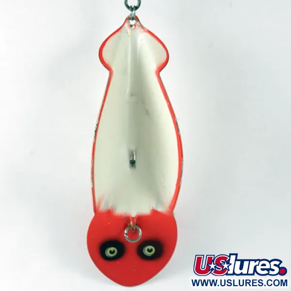 Buck Perry Spoonplug Blechlöffel, Rot / Weiß, 21g, Tiefenkontrolle, #1207