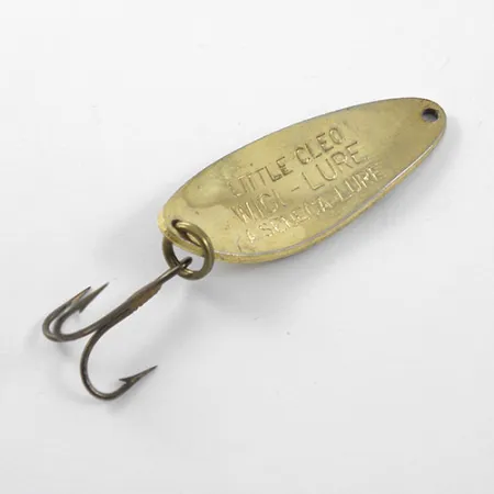 Seneca Little Cleo Blinker, Schwarz/Gold, 7g, Vintage USA, #1208