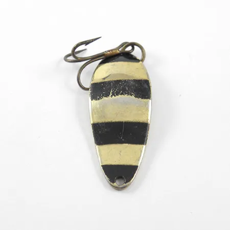 Seneca Little Cleo Blinker, Schwarz/Gold, 7g, Vintage USA, #1208