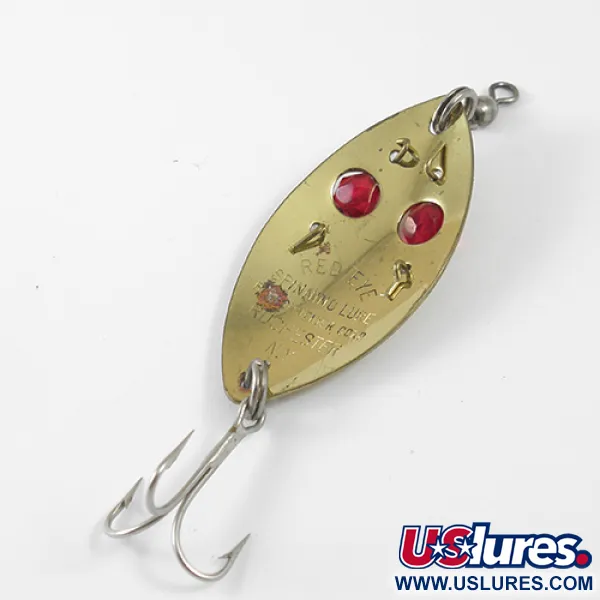 Hofschneider Red Eye junior Blinker, Messing, 10g, Glasaugen, #1245