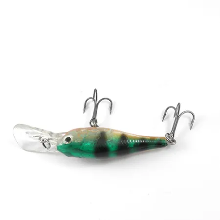 Rapala Glass Shad Rap Wobbler, Perch, 5,5g, Holografisch, #1250