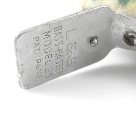 MirrOlure Bass-master model 25 Geteilter Swimmer, Grün, 10g, Glasaugen, #1261