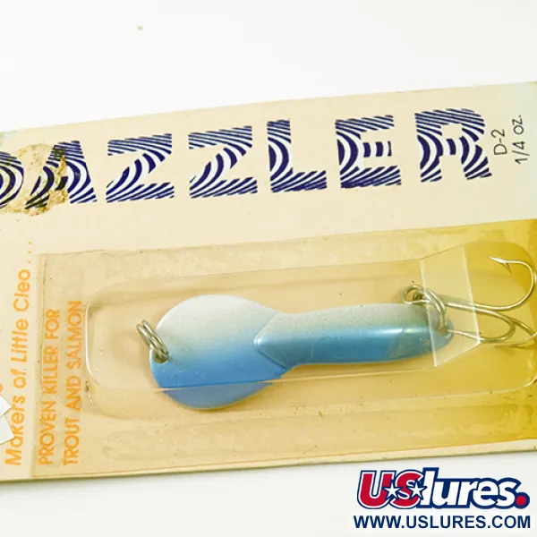 Acme Dazzler Blinker, Blau / Nickel, 7g, Vintage Design, #1269