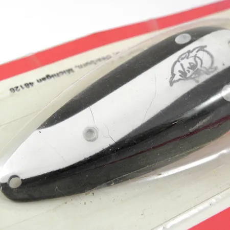 Eppinger Dardevlet Blinker, Black/White/Nickel, 21g, Krautschutz, #1270