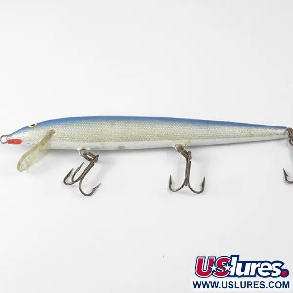 Rapala Original Floater Wobbler, Hellblau/Silber, 7g, Balsa, #1275
