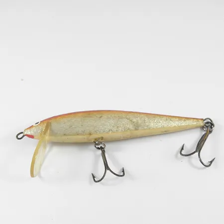 Finlandia Uistin Wobbler, Gold / Rot, 12g, Schlanke Form, #1315