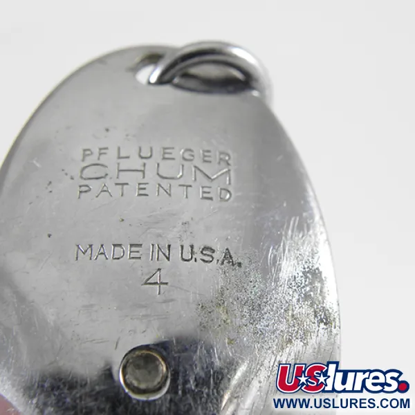 Pflueger Chum Weedless Blinker, Nickel, 19g, Krautschutz, #1317