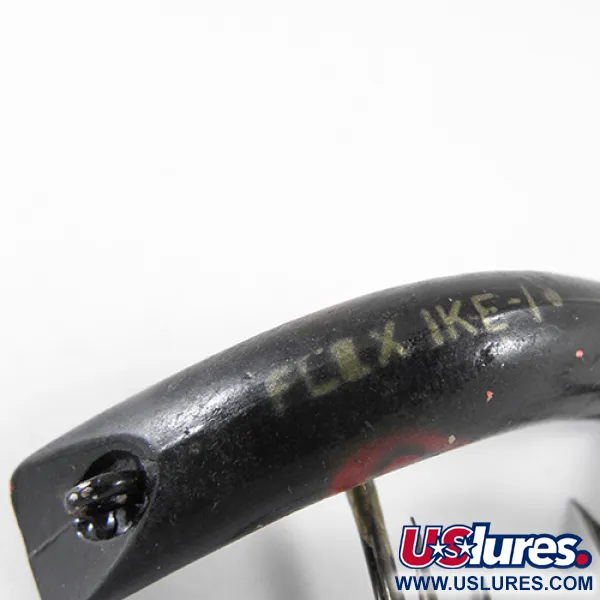 Lazy Ike 1318 Schleppköder, Schwarz / Rot, 3,5g, Bananenform, #1318
