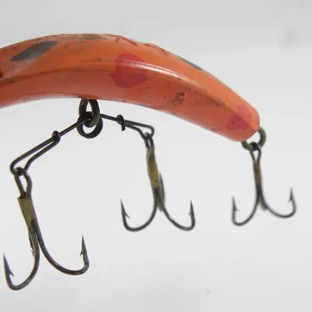 Worden's Lures Flatfish Wobbler, Orange, 7g, Spreader-Bar-System, #1327