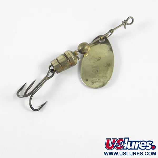 Mepps Aglia 1 Spinner, Messing, 3.5g, Vintage-Köder, #1341