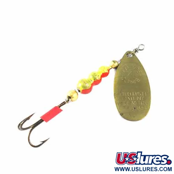 Mepps Comet 4 Spinner, Messing, 11g, British Patent, #1344