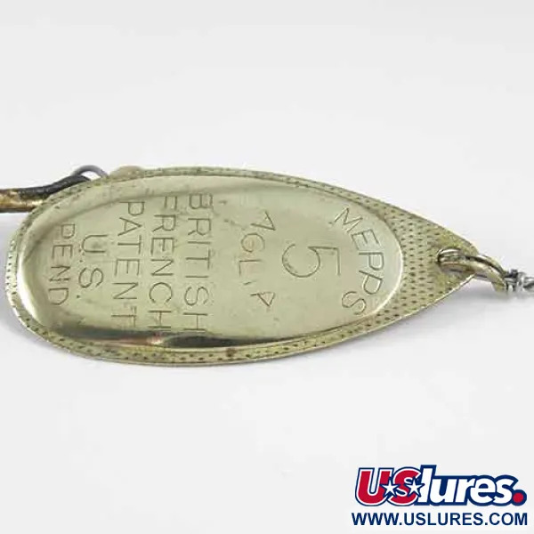 Mepps Aglia 5 Spinner, Messing, 14g, Größe 5, #1345