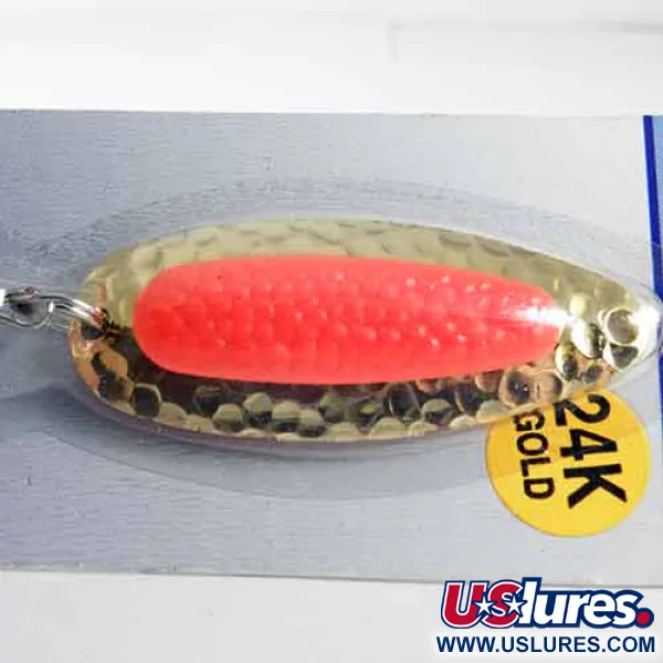 Blue Fox Pixee Blinker, Fluor. Orange / Gold, 14g, Vergoldet, #1353