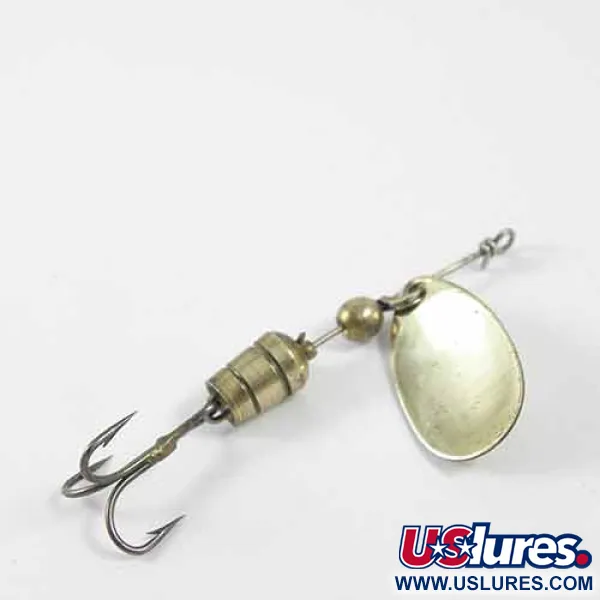 Mepps Aglia 1 Spinner, Messing, 3.5g, Klassisches Blatt, #1357