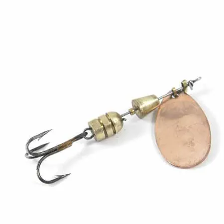 Mepps Aglia 2 Spinner, Kupfer, 4.5g, Vintage Klassiker, #1358